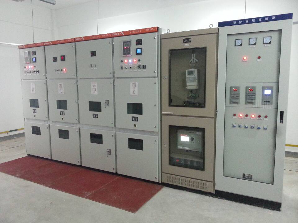 配电房 送电成功