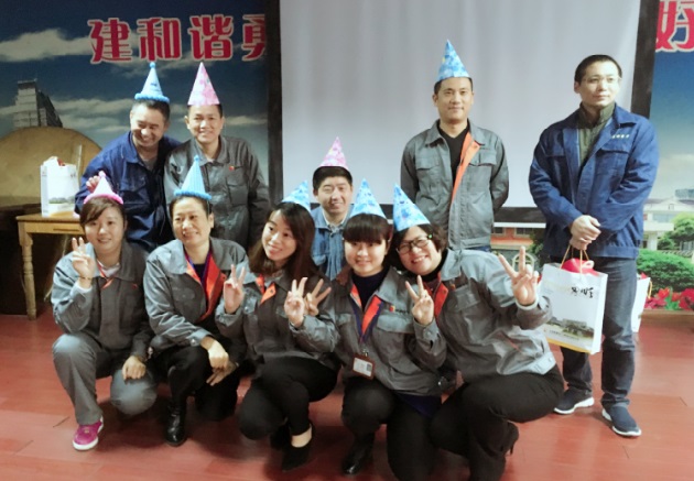 勇顺电气 生日会
