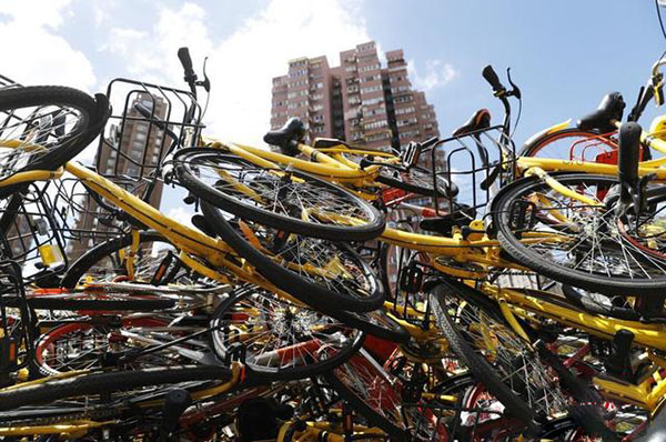 上海共享单车已暂停投放
